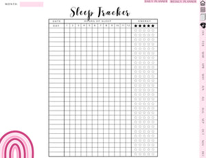 Undated Digital Planner for iPad – Includes Habit Tracker, Vision Board & Sleep Tracker (GoodNotes & PDF Compatible)