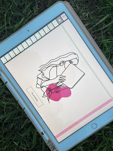 Undated Digital Planner for iPad – Includes Habit Tracker, Vision Board & Sleep Tracker (GoodNotes & PDF Compatible)